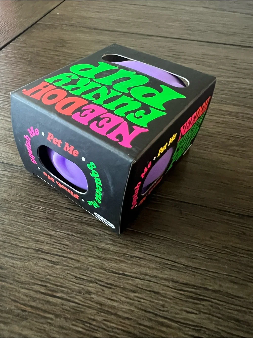 AUTHENTIC Schylling NeeDoh - Funky Pup (Purple)